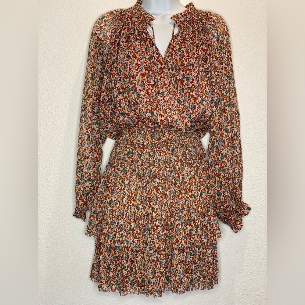 NWOT Reset by Jane  Multi Color Dress Sz Large *retails $158